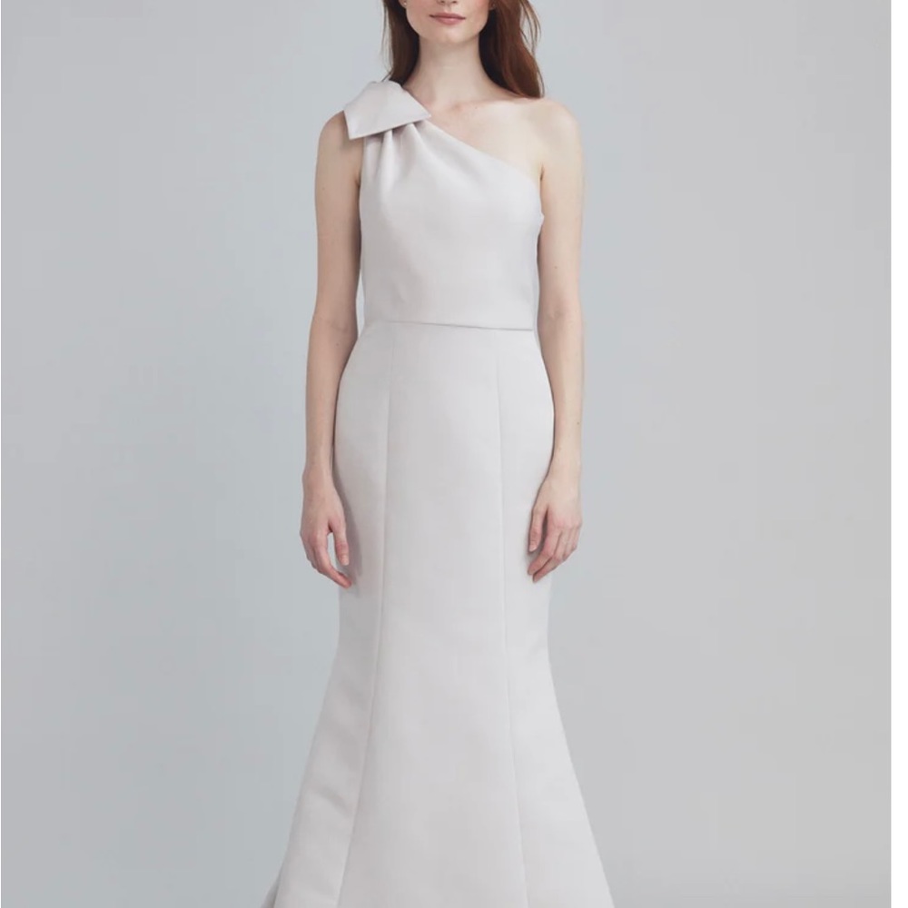 Amsale gown in ballet pink